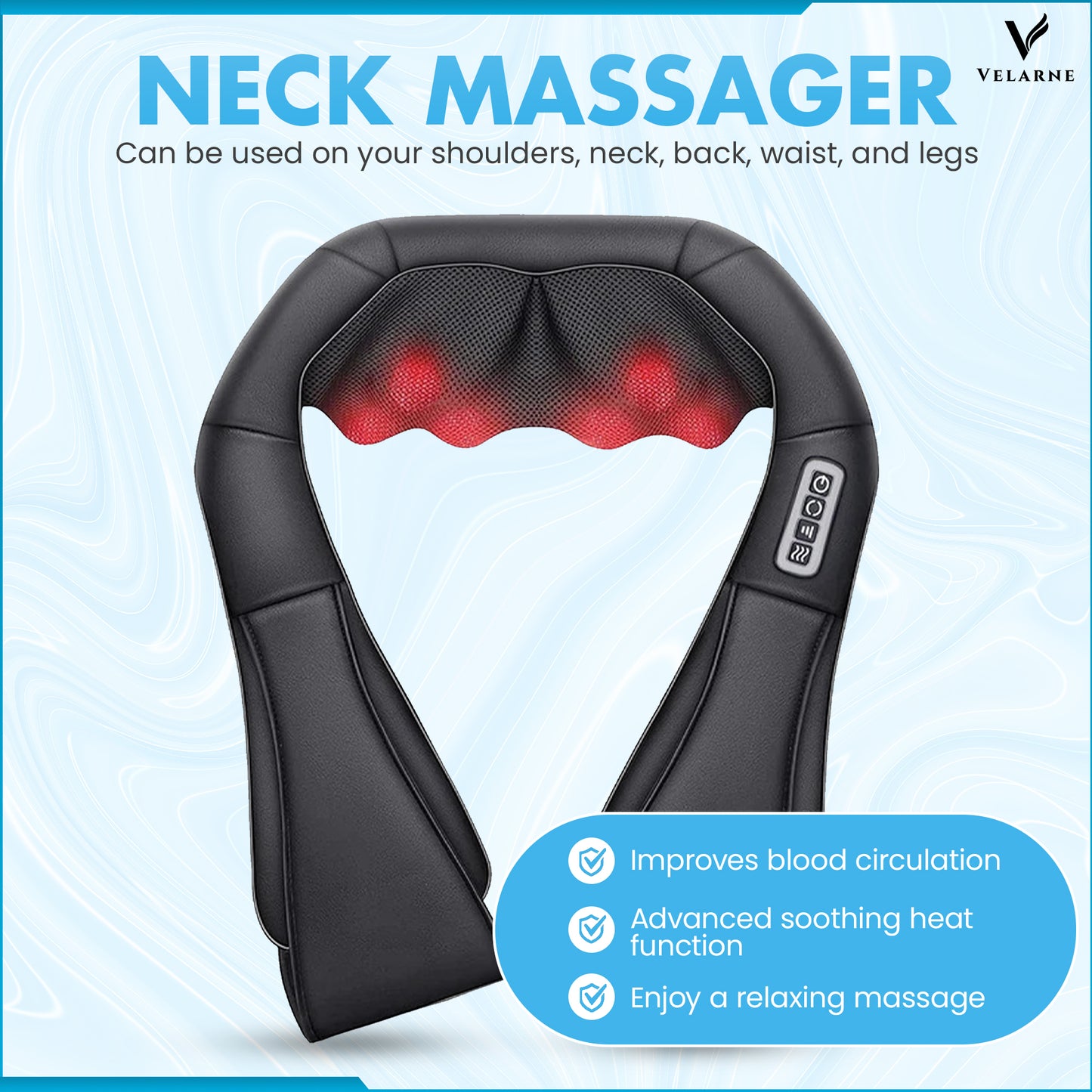 Velarne Electric Neck and Shoulder Massager